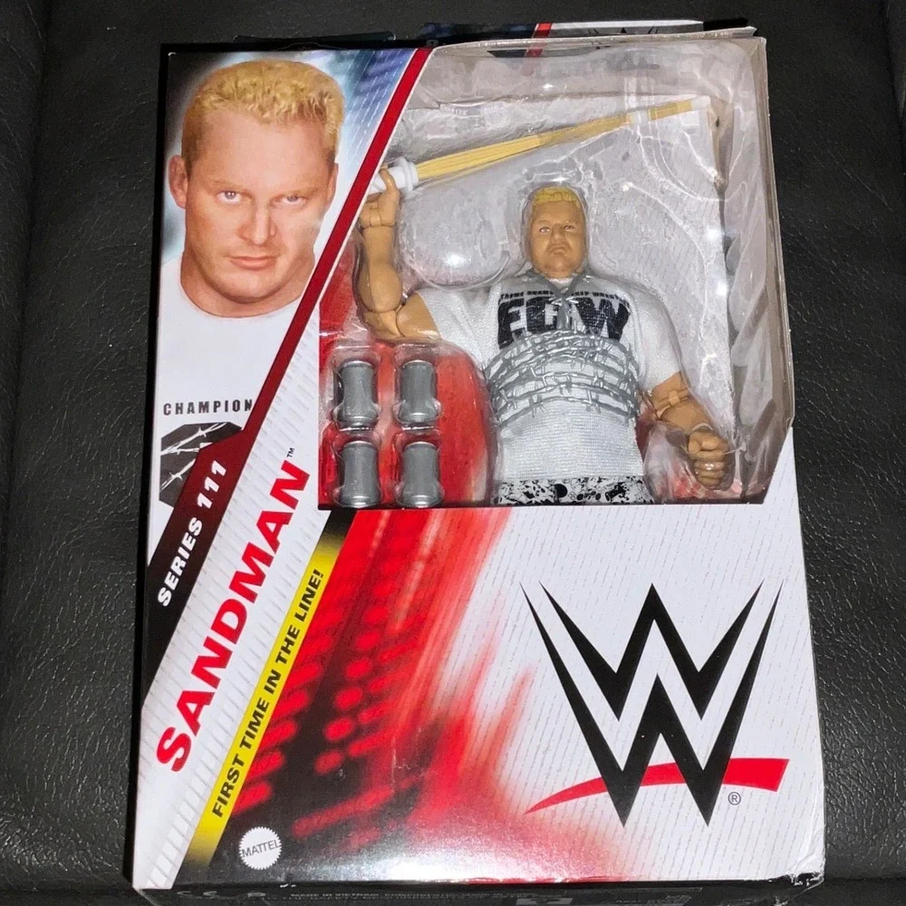 Mattel WWE Elite Series 111 Sandman 6